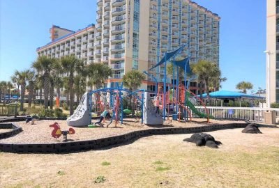 A kid-friendly beachfront rental at Dunes Village in Myrtle Beach