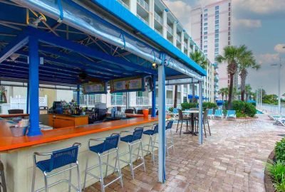 Poolside Tiki Bar, Penthouse Dunes Village Myrtle Beach