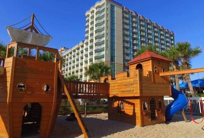 Outdoor playground for children